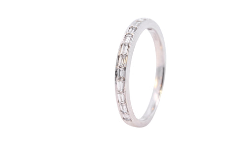 Platinum 0.27ct Diamond Half Eternity (CY23-014)