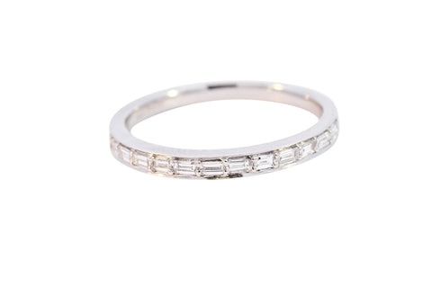 Platinum 0.27ct Diamond Half Eternity (CY23-014)