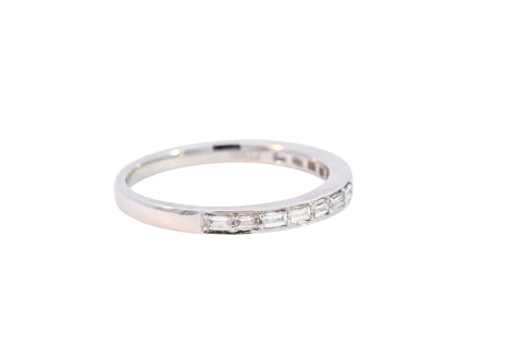 Platinum 0.27ct Diamond Half Eternity (CY23-014)