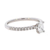 Platinum 0.59ct Diamond Solitaire Ring (WS24-006)