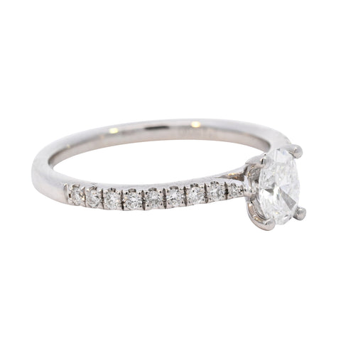 Platinum 0.59ct Diamond Solitaire Ring (WS24-006)