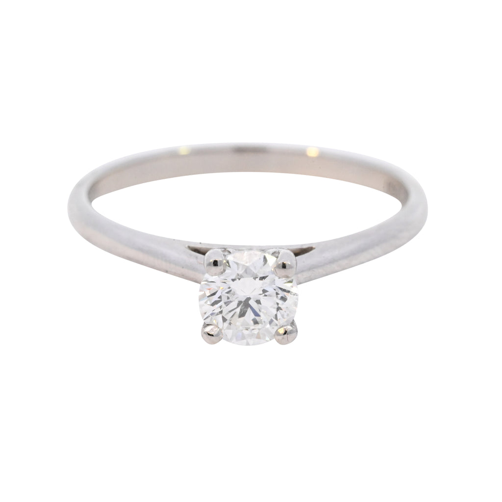 Platinum 0.50ct Diamond Solitaire Ring (WS24-007)
