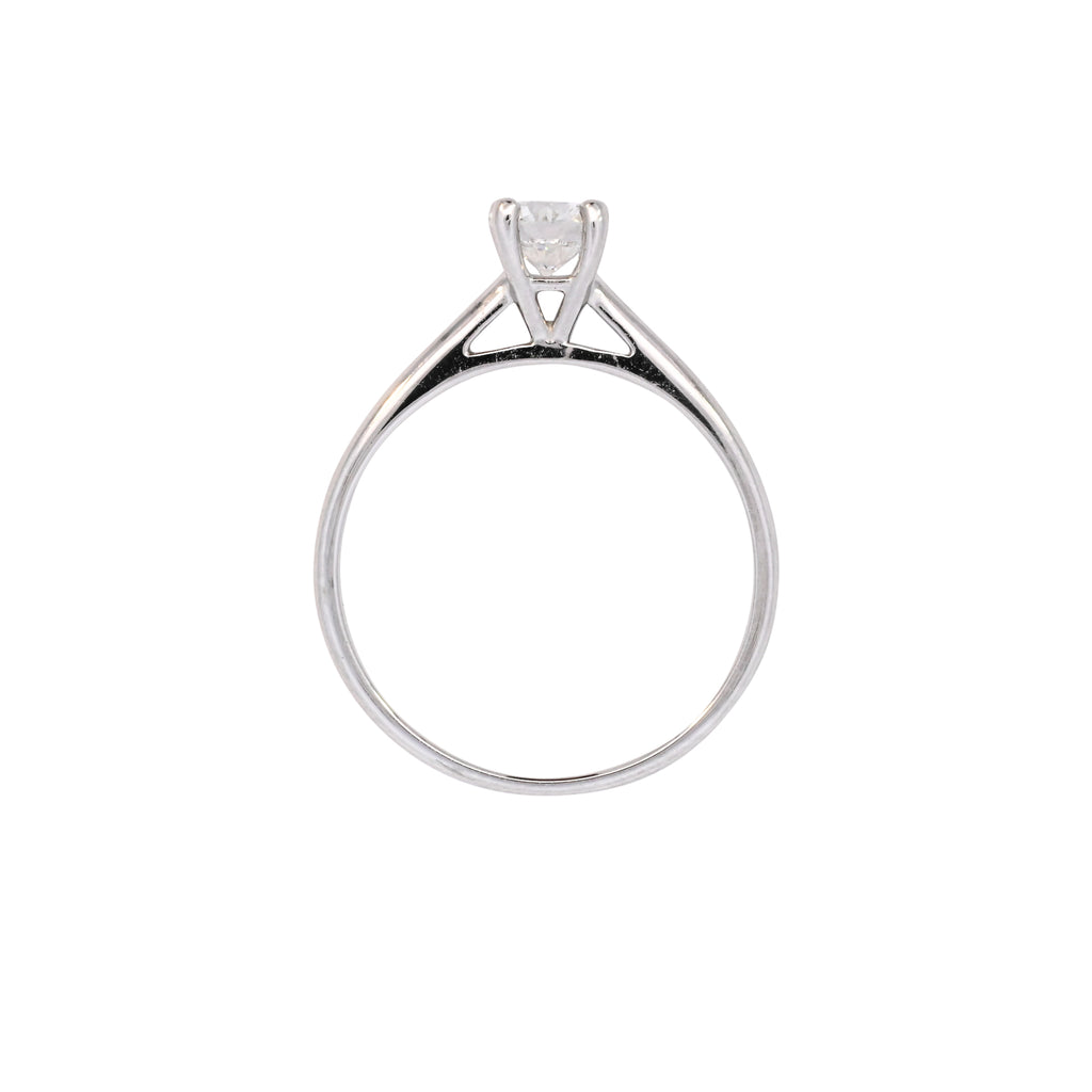 Platinum 0.50ct Diamond Solitaire Ring (WS24-007)