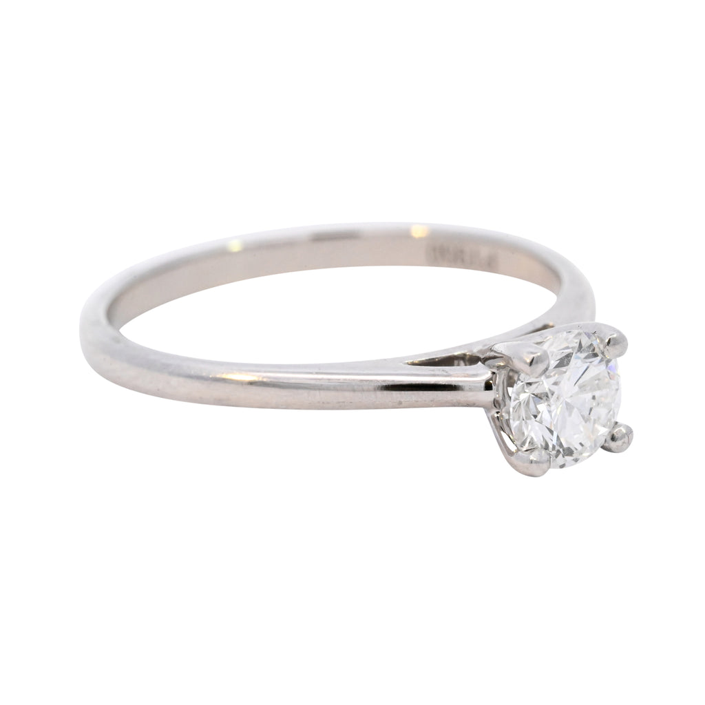 Platinum 0.50ct Diamond Solitaire Ring (WS24-007)