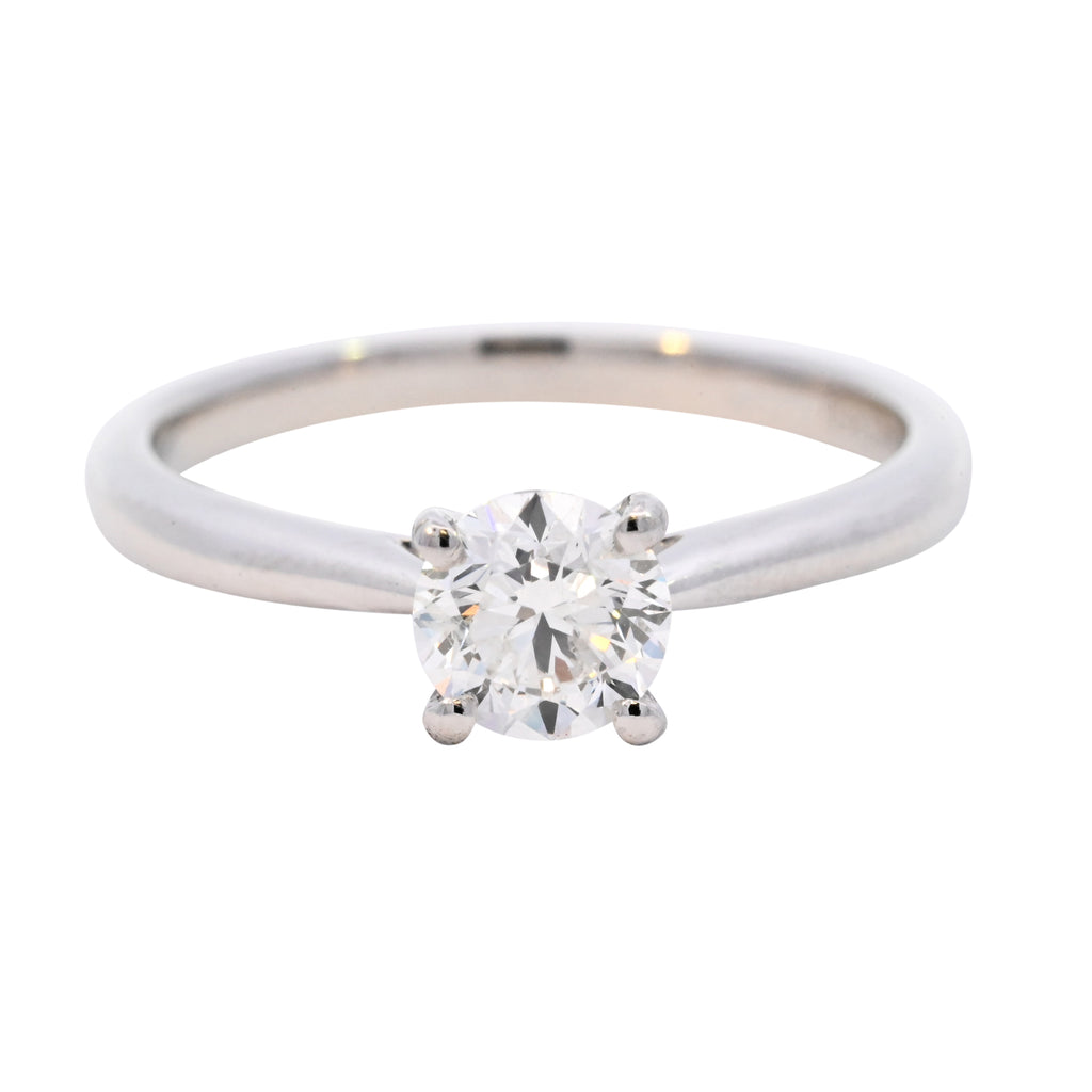 Platinum 0.70ct Diamond Solitaire Ring