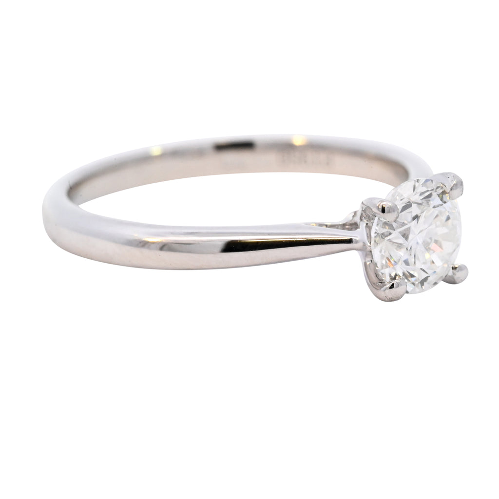 Platinum 0.70ct Diamond Solitaire Ring