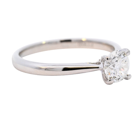 Platinum 0.70ct Diamond Solitaire Ring (WS24-009)