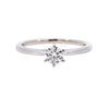 Platinum 0.40ct Diamond Solitaire Ring