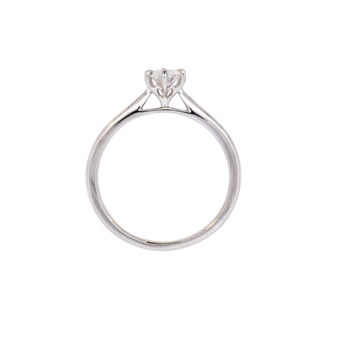 Platinum 0.40ct Diamond Solitaire Ring