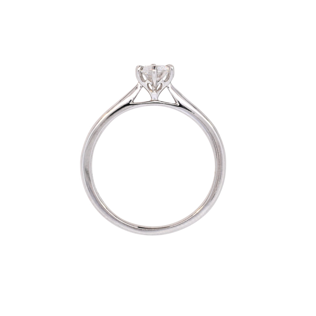 Platinum 0.40ct Diamond Solitaire Ring (WS24-011)