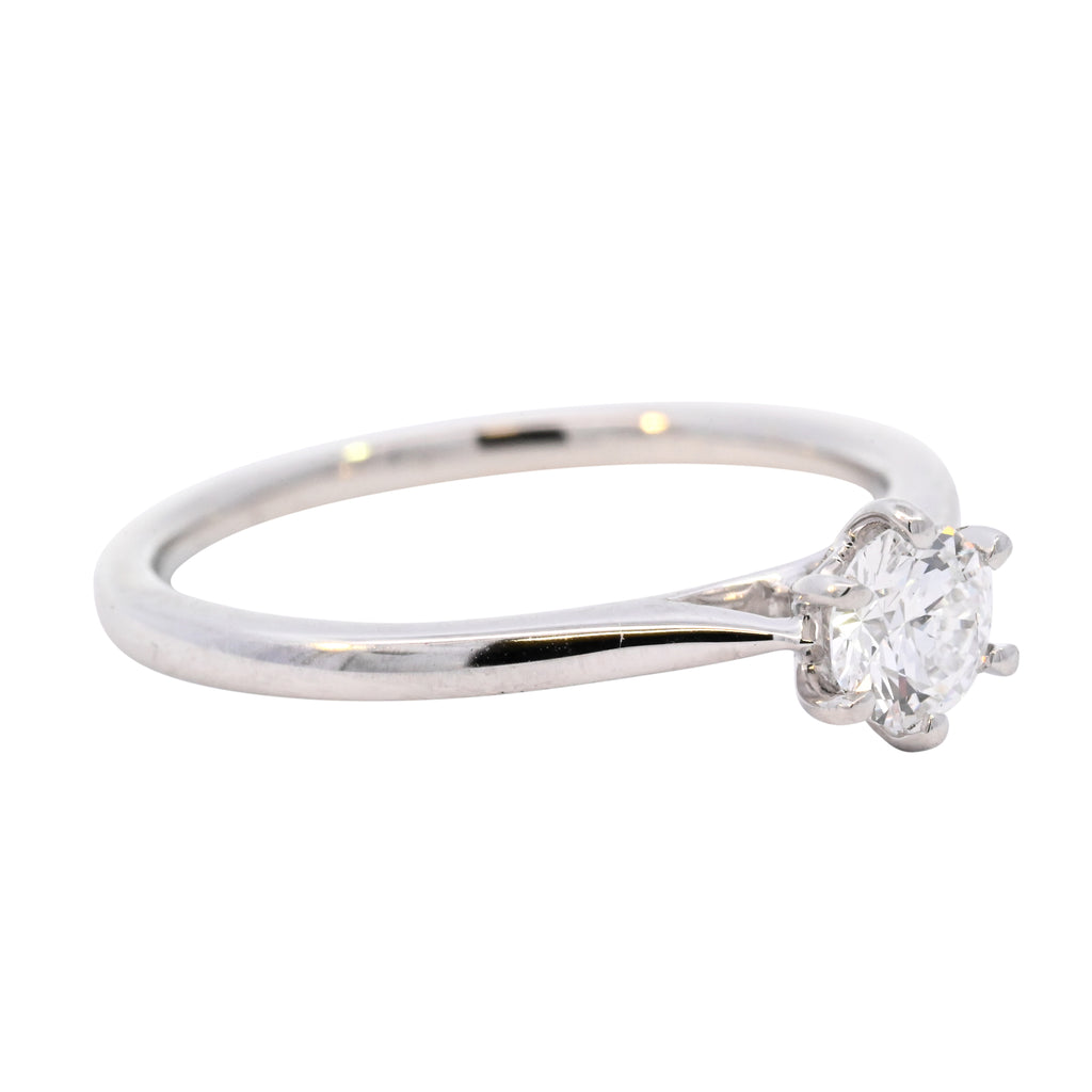 Platinum 0.40ct Diamond Solitaire Ring (WS24-011)