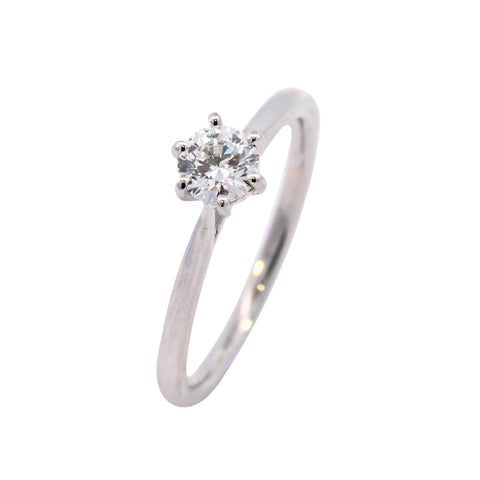 Platinum 0.40ct Diamond Solitaire Ring (WS24-011)