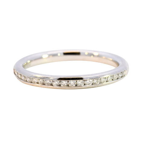 Platinum 0.23ct Diamond Half Eternity (RM24-016)