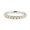 Platinum 0.49ct Diamond Half Eternity (RM24-020)