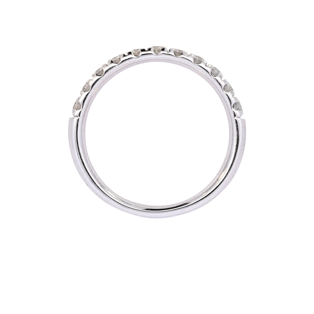 Platinum 0.49ct Diamond Half Eternity (RM24-020)