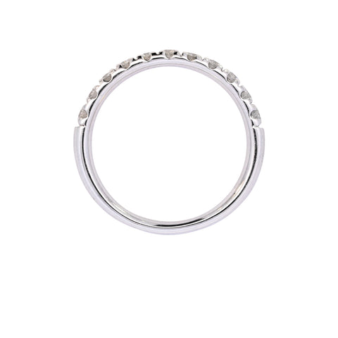 Platinum 0.49ct Diamond Half Eternity (RM24-020)