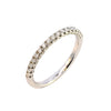 Platinum 0.25ct Diamond Half Eternity (RM24-022)