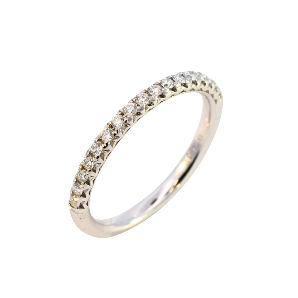 Platinum 0.25ct Diamond Half Eternity (RM24-022)