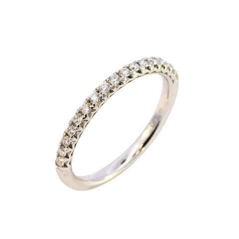 Platinum 0.25ct Diamond Half Eternity (RM24-022)
