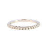 Platinum 0.25ct Diamond Half Eternity (RM24-022)