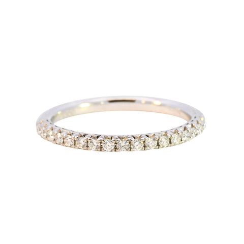 Platinum 0.25ct Diamond Half Eternity (RM24-022)