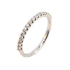 Platinum 0.30ct Diamond Half Eternity (RM24-025)