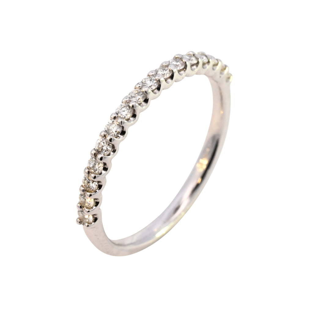 Platinum 0.30ct Diamond Half Eternity (RM24-025)