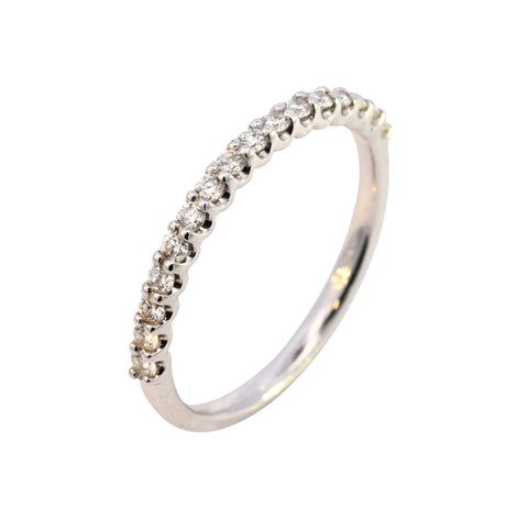 Platinum 0.30ct Diamond Half Eternity (RM24-025)