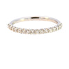 Platinum 0.30ct Diamond Half Eternity (RM24-025)