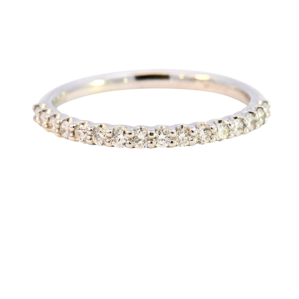 Platinum 0.30ct Diamond Half Eternity (RM24-025)