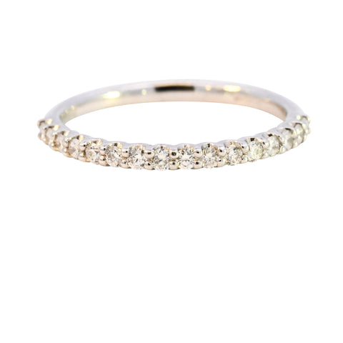 Platinum 0.30ct Diamond Half Eternity (RM24-025)