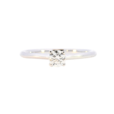 18ct White Gold 0.30ct Diamond Solitaire Ring