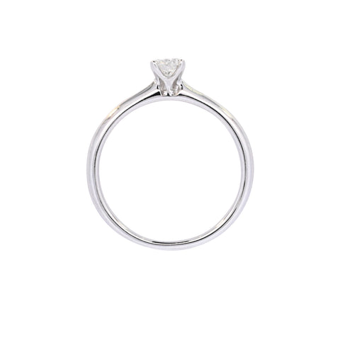 18ct White Gold 0.30ct Diamond Solitaire Ring