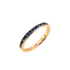 18ct Yellow Gold Sapphire Half Eternity (SS24-014)