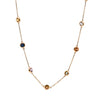 18ct Yellow Gold Multi Sapphire Necklace (SS24-017)