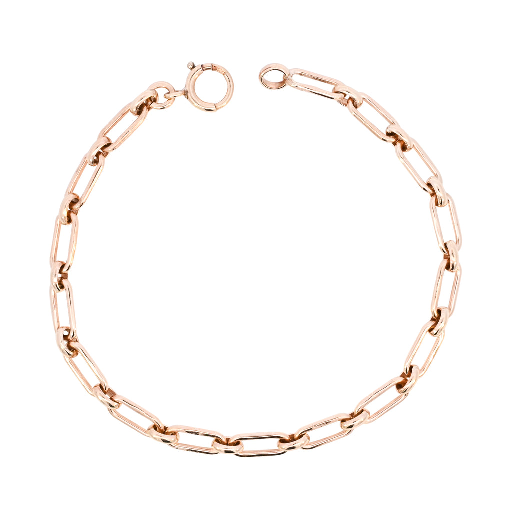 9ct Yellow Gold Paperlink 7.5