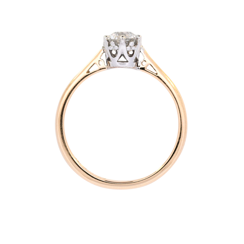 18ct Yellow Gold 0.70ct Diamond Solitaire Ring