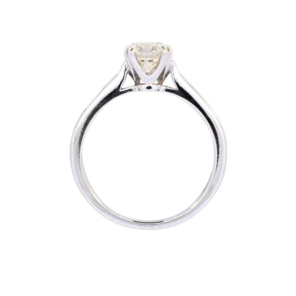 18ct White Gold 1.02ct Diamond Solitaire Ring