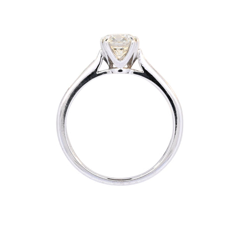 18ct White Gold 1.02ct Diamond Solitaire Ring