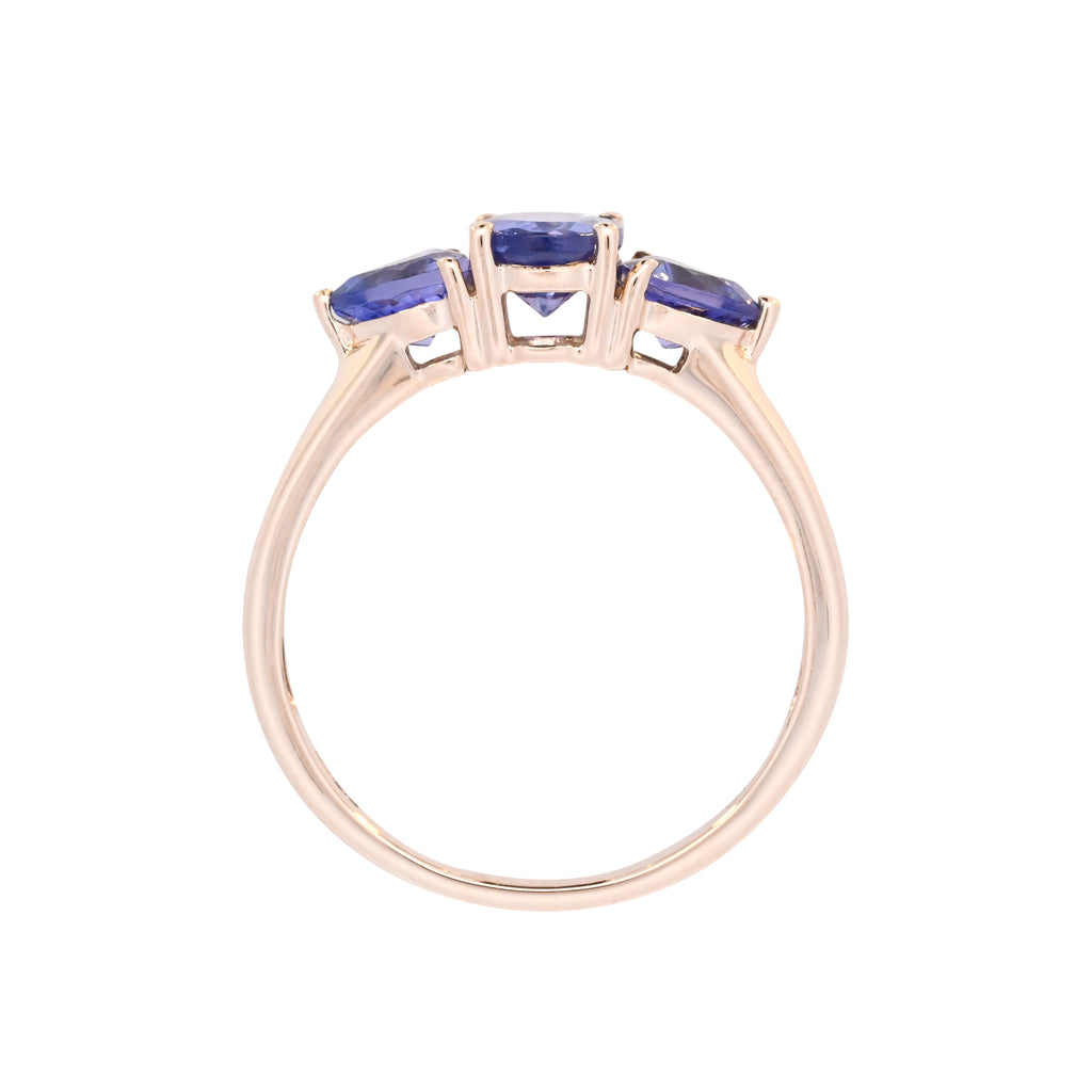 9ct Yellow Gold Tanzanite Ring