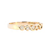 9ct Yellow Gold 0.25ct Diamond Half Eternity