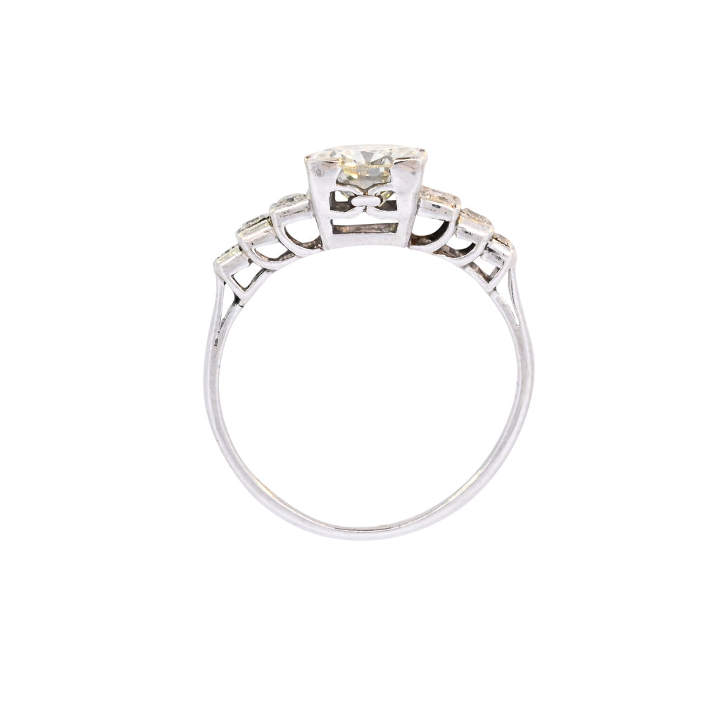Platinum 1.18ct Diamond 5 Stone Ring (SH24-548)