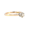9ct Yellow Gold 0.25ct Diamond Solitaire Ring (SH24-551)