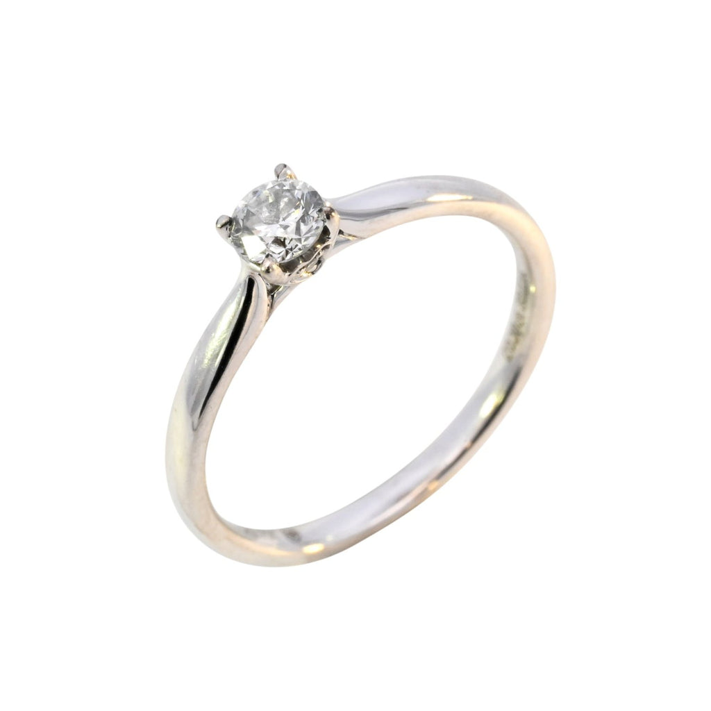 18ct White Gold 0.31ct Diamond Solitaire Ring