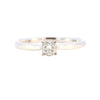 18ct White Gold 0.31ct Diamond Solitaire Ring