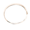 9ct Yellow Gold Oval Crossover Bangle