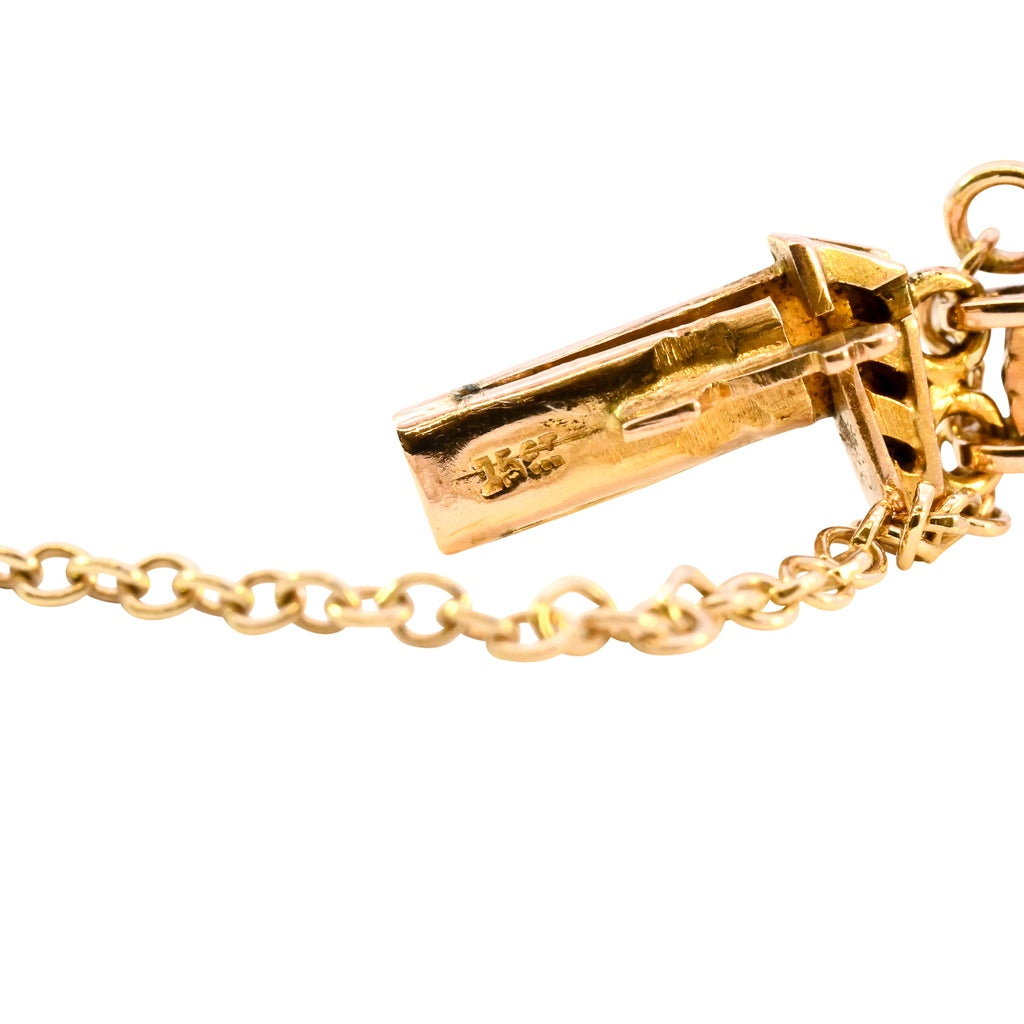 Antique 15ct Gold Fancy Link Bracelet (SH24-596)