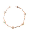 9ct Yellow Gold Emerald & Diamond Bracelet (SH24-600)