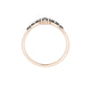 9ct Yellow Gold 0.30ct Diamond Wishbone Ring (SH24-603)