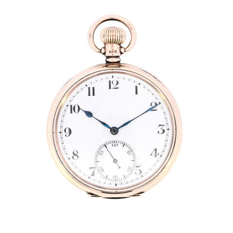 9ct Yellow Gold Birmingham 1922 Pocketwatch (SH24-604)
